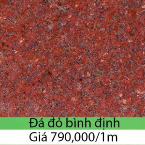 Giá đá hoa cương đỏ bình định giá đá granite tự nhiên