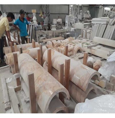 đá hoa cương cột tròn sang trọng với một gia đìnhi - Bảng giá đá tự nhiên   đá hoa cương cột tròn sang trọng với một gia đìnhi - Bảng giá đá tự nhiên