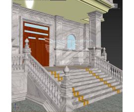 Đá hoa cương lan can m014 Đá hoa cương lan can m014