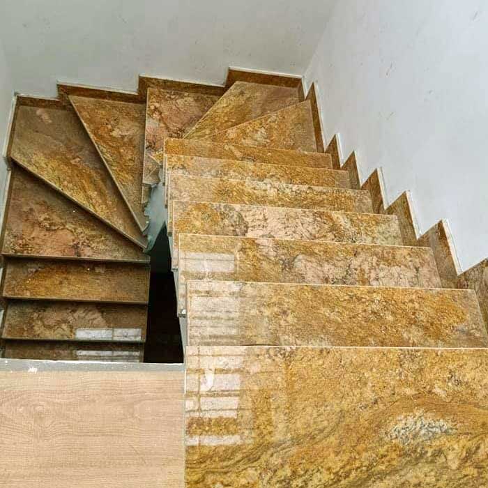 cầu thang đá granite