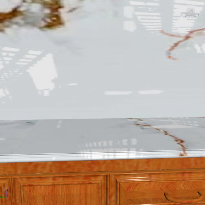 Đá hoa cương bếp kim thịnh phát làm bàn bếp