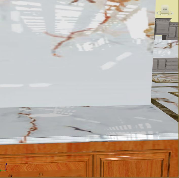 Đá hoa cương bếp kim thịnh phát làm bàn bếp