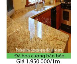 Bếp đá hoa cương granite tự nhiên màu đẹp Bếp đá hoa cương granite tự nhiên màu đẹp