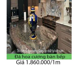 Bếp đá hoa cương granite tự nhiên tự nhiên việc ốp lát tường cũng phải cân nhắc sao cho hợp Bếp đá hoa cương granite tự nhiên tự nhiên việc ốp lát tường cũng phải cân nhắc sao cho hợp