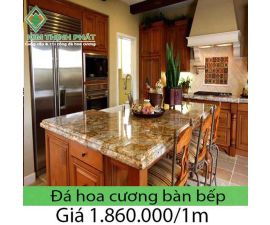 Bếp đá hoa cương granite tự nhiên  với ưu điểm rất dễ lau chùi Bếp đá hoa cương granite tự nhiên  với ưu điểm rất dễ lau chùi